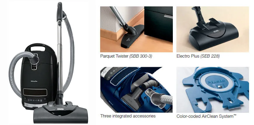 Miele Complete C3 canister vacuum